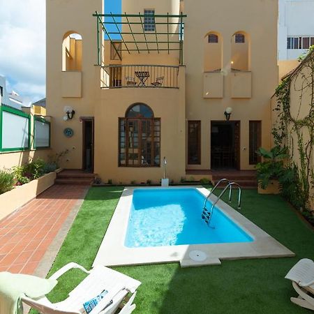 The Yellow House - Solarium - Climatized Pool Gáldar Exteriér fotografie