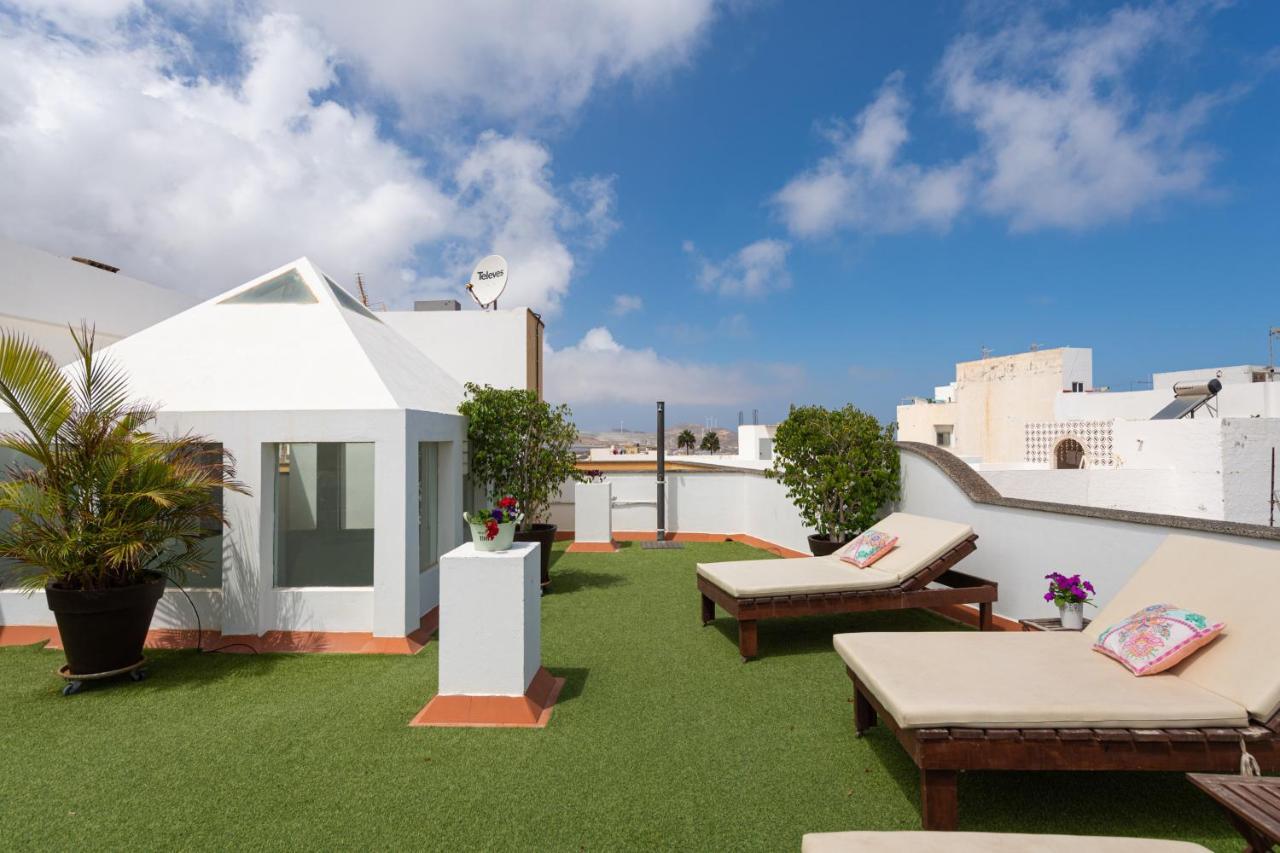 The Yellow House - Solarium - Climatized Pool Gáldar Exteriér fotografie