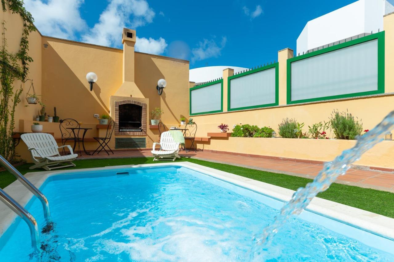 The Yellow House - Solarium - Climatized Pool Gáldar Exteriér fotografie