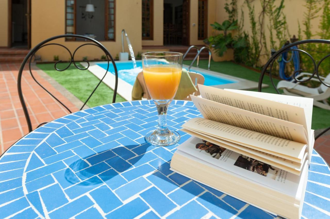 The Yellow House - Solarium - Climatized Pool Gáldar Exteriér fotografie